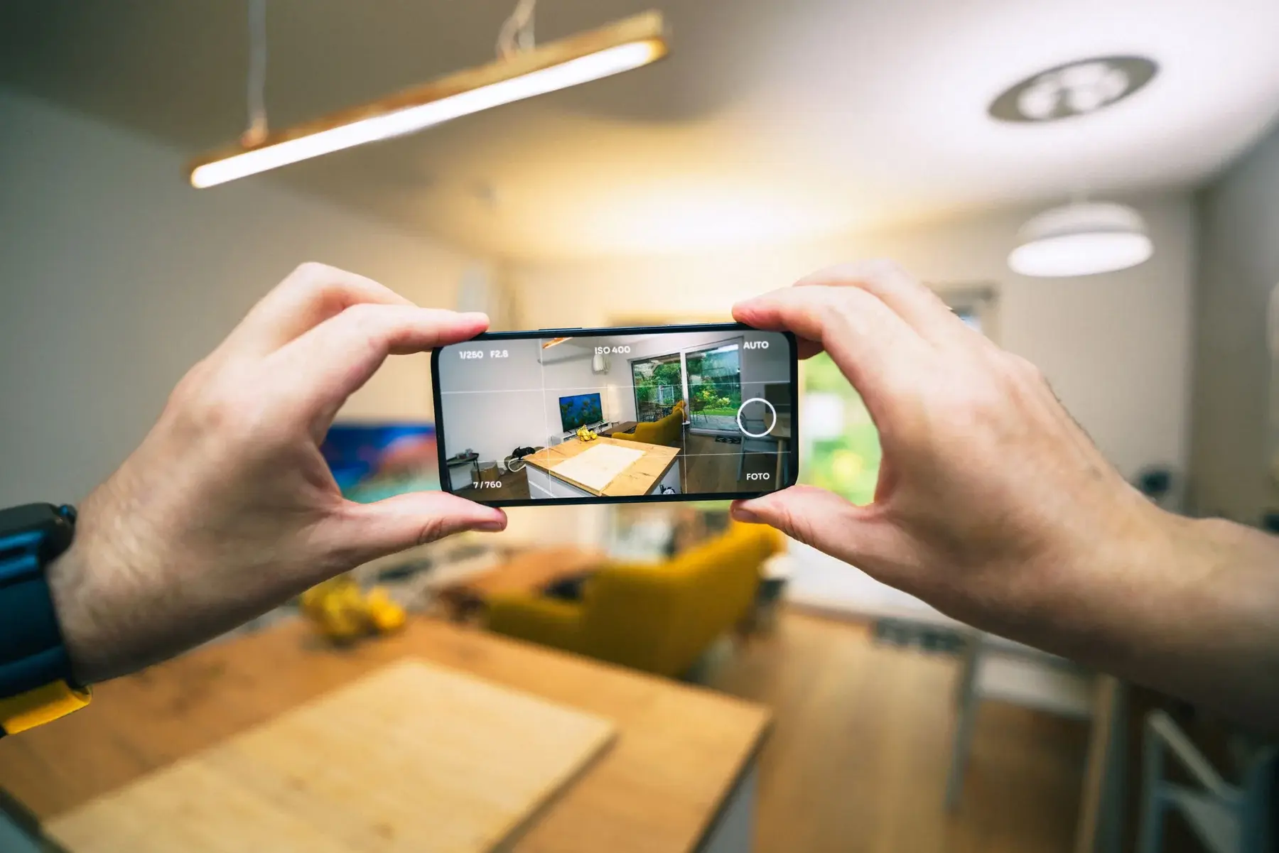 Möbel mit dem Smartphone fotografieren
